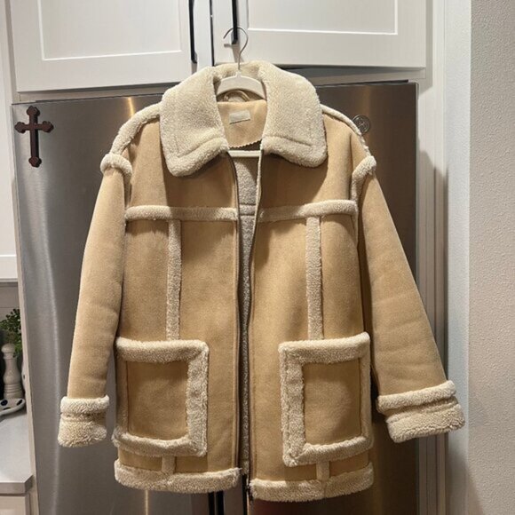 Mother Shearling Coat - Picture 7 of 8